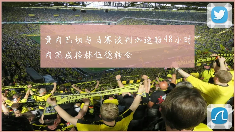 费内巴切与马赛谈判加速盼48小时内完成格林伍德转会